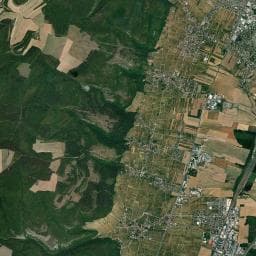 Vue aérienne des environs de Aire de camping-car à Chenôve