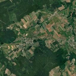 Vue aérienne des environs de Aire de camping-car à Nancray