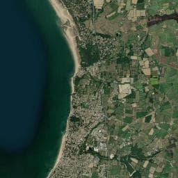 Vue aérienne des environs de Camping le Bel Essor