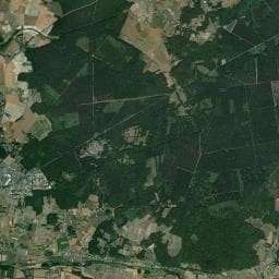 Vue aérienne des environs de Domaine de la Dozonnerie