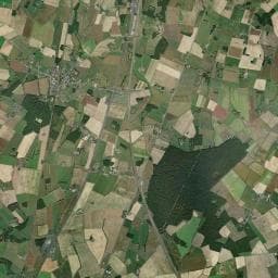 Vue aérienne des environs de Camping Du Bois Fleuri