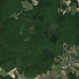 Vue aérienne des environs de Camping municipal "Les Prés de la Ville"