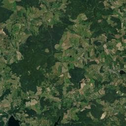 Vue aérienne des environs de Camping Les Genêts du Morvan
