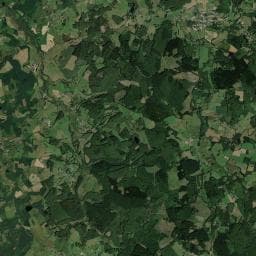 Vue aérienne des environs de Camping SCOP Les Mésanges