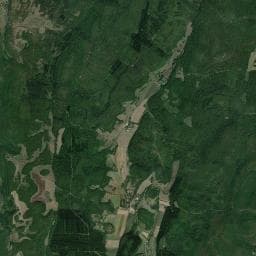 Vue aérienne des environs de Cabane de Montmain
