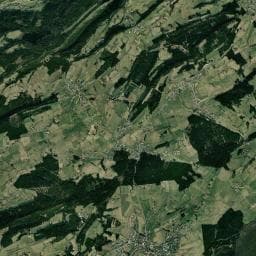 Vue aérienne des environs de Abri du Grand Tétras