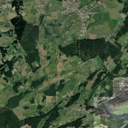 Vue aérienne des environs de Bivouac à Fournet-Blancheroche