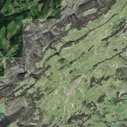 Vue aérienne des environs de Cabane de Fromont