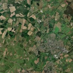 Vue aérienne des environs de Bivouac à Le May-sur-Èvre (2)