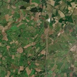 Vue aérienne des environs de Camping à la Ferme Le Garotin