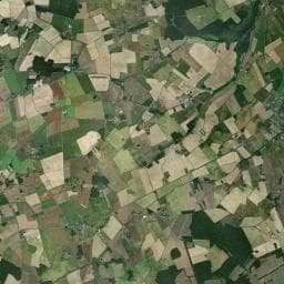 Vue aérienne des environs de Camping à la ferme La Raudière