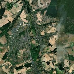 Vue aérienne des environs de Aire de services municipale - Avenue Aristide Briand