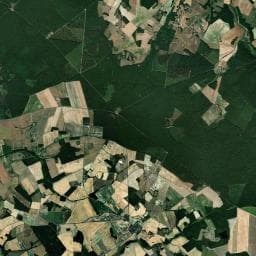 Vue aérienne des environs de Kiosque de l'étang du Pas aux ânes