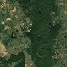 Vue aérienne des environs de Camping de l'Etang du Merle