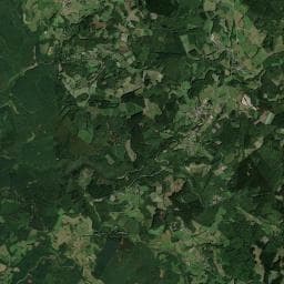 Vue aérienne des environs de Aire de camping-car à Lavault-de-Frétoy