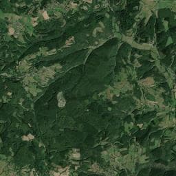 Vue aérienne des environs de À l'ombre du château