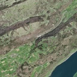 Vue aérienne des environs de La Fougère