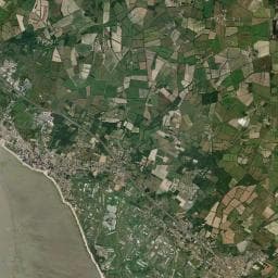 Vue aérienne des environs de Les Flots Bleus (2)