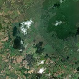Vue aérienne des environs de Aire de Pique-Nique du canal du Grand Port