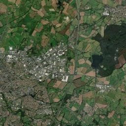 Vue aérienne des environs de Aire de camping-cars Cholet