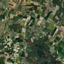 Vue aérienne des environs de Aire de camping-car à Berrie