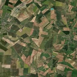 Vue aérienne des environs de L'Etape Berrichonne