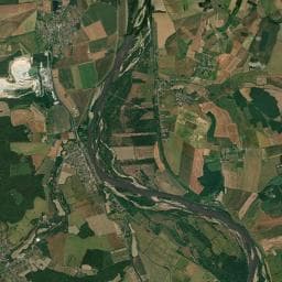 Vue aérienne des environs de VéloCamping de Chabrolles