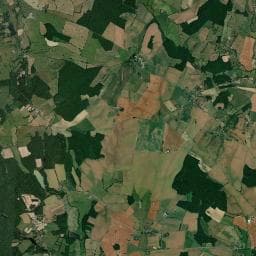 Vue aérienne des environs de Camping municipal La Chênaie