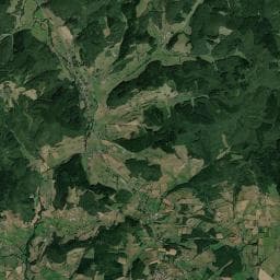 Vue aérienne des environs de Le camping du Ternin