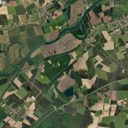 Vue aérienne des environs de Domaine du Lac de Chour