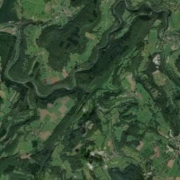 Vue aérienne des environs de Aire de camping-cars du Hameau du Fromage