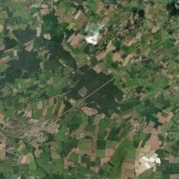 Vue aérienne des environs de AIRE DE VIDANGE ET STATIONNEMENT O'PRÉ D'VOUS LA MARNE