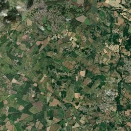 Vue aérienne des environs de Aire de camping-car à La Limouzinière (2)