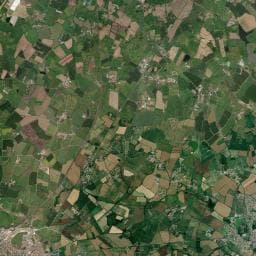 Vue aérienne des environs de Camping du Bois Noir