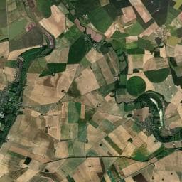 Vue aérienne des environs de Camping à Saint-Georges-sur-Arnon