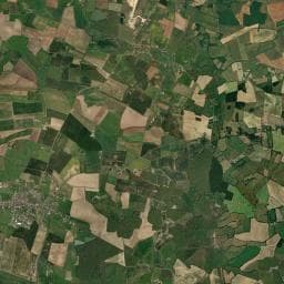 Vue aérienne des environs de Nerondes