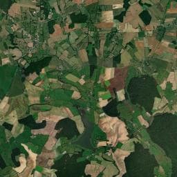 Vue aérienne des environs de Aire de camping-car à Saxi-Bourdon