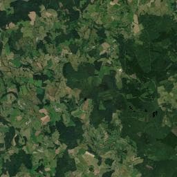 Vue aérienne des environs de CAMPING CARPODROME L'ÉTANG DE LA FOUGERAIE