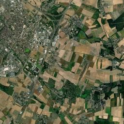 Vue aérienne des environs de Aire de camping-car à Chorey-les-Beaune