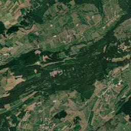 Vue aérienne des environs de Chalet Cotton