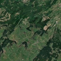 Vue aérienne des environs de Aire de stationnement - Renédale