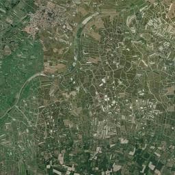 Vue aérienne des environs de Camping Le Fief Angibaud