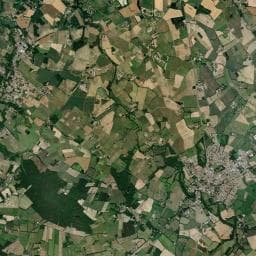 Vue aérienne des environs de Aire de camping-car Corcoué-sur-Logne