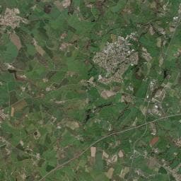 Vue aérienne des environs de Aire de camping-car des 4 Saisons