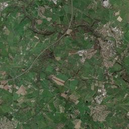 Vue aérienne des environs de Le Rouge Gorge