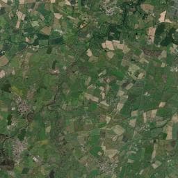 Vue aérienne des environs de Bivouac à Voulmentin