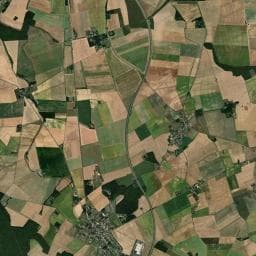 Vue aérienne des environs de Aire de service de Levet