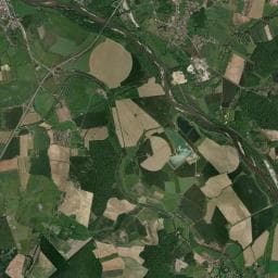 Vue aérienne des environs de Aire de camping-cars Quai de la Jonction - Nevers