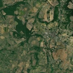 Vue aérienne des environs de Camping les Chaumes du Mont à Nolay