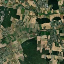 Vue aérienne des environs de Aire de Beaune-Tailly